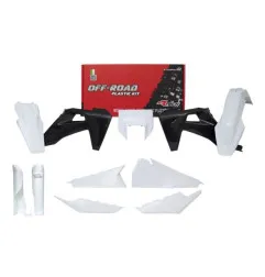 Kit de plástica RACETECH (7 pcs ) - Color OEM para HUSQVARNA FE 250, FE 350, FE 450, FE 501, TE 150 de 2020 a 2023