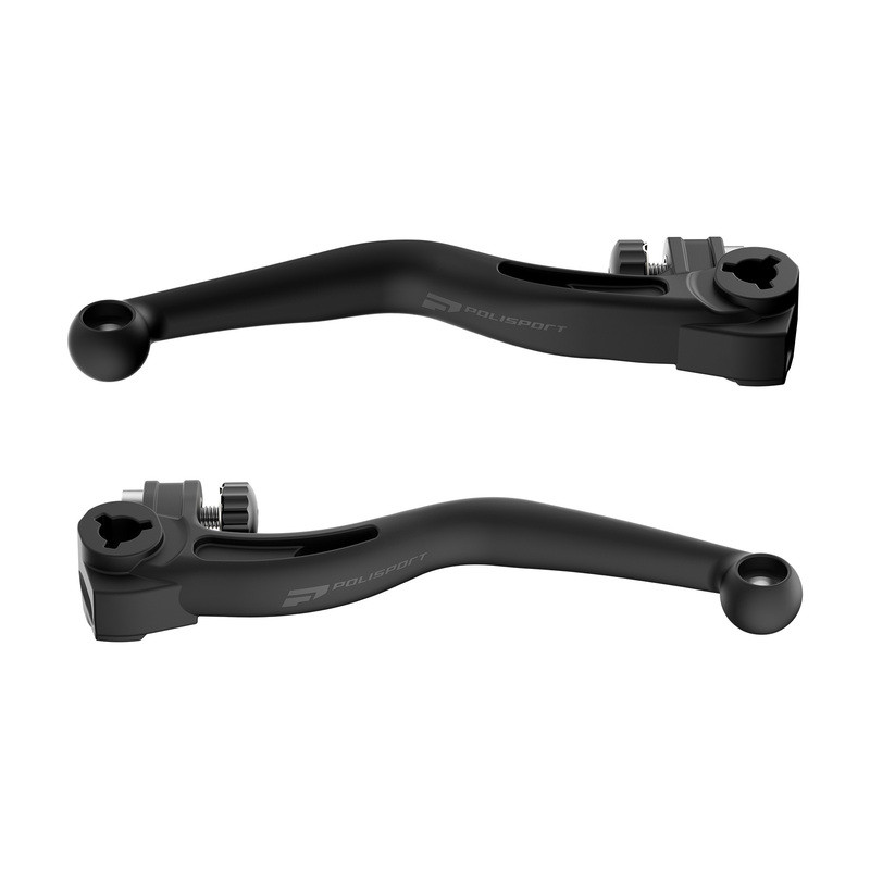 POLISPORT APT Unbreakable Lever Set for KTM SX 250, SHERCO SEF 300, HUSQVARNA FC 250 and TM RACING MX 125 2014-2027