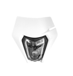 Careta con faro LED RACETECH para KTM SX 125, SX 250, SX 300, SXF 350, SXF 450 de 2023 a 2025