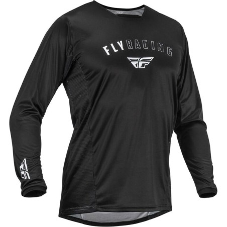 FLY RACING Patrol-Trikot - Schwarz/Weiß