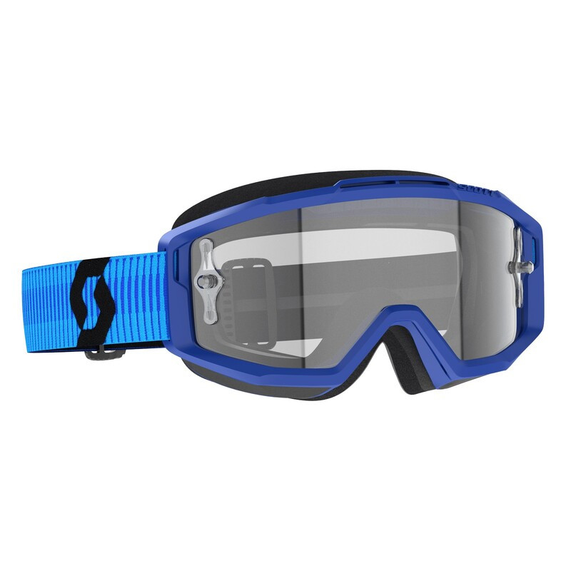 Masque SCOTT Split OTG - bleu / noir - écran Clear Works