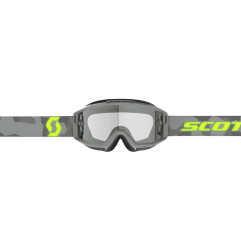 Gafas SCOTT Split OTG - Gris Claro / Amarillo Neón - Lente Clear Works