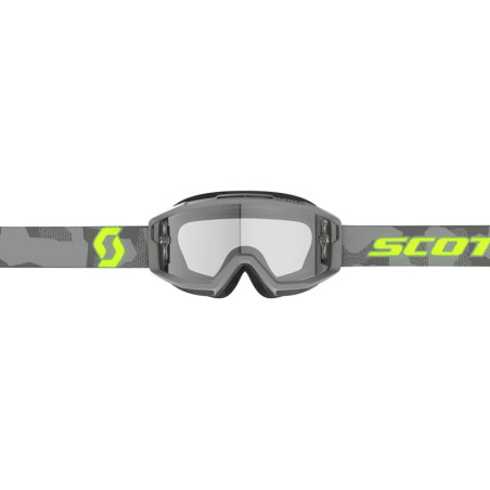 Masque SCOTT Split OTG - gris clair/jaune fluo écran clair Works