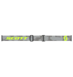 SCOTT Split OTG Goggle - Light Grey/Neon Yellow, Clear Works Lens