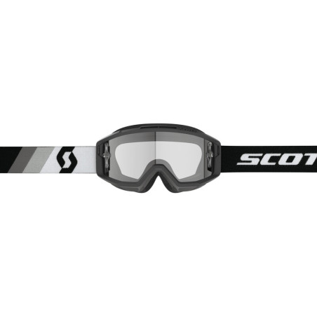 Gafas SCOTT Split OTG - Negro Premium / Blanco - Lente Clear Works