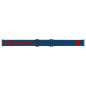SCOTT Split OTG Goggle - Dark Blue/Neon Red, Clear Works Lens
