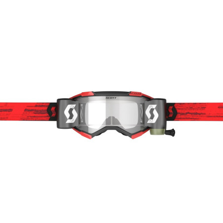 SCOTT Fury WFS Goggle - Dark Red Clear Works Lens