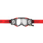 SCOTT Fury WFS Goggle - Dark Red Clear Works Lens SCOTT Fury WFS Goggle - Dark Red Clear Works Lens
