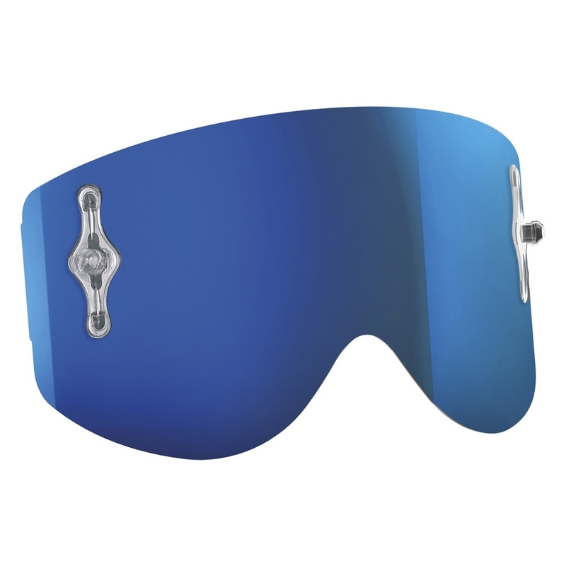 Écran SCOTT Recoil XI/80's - electric blue chrome works - 205187282