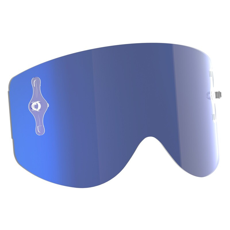 Écran SCOTT Recoil XI/80's - electric blue chrome works - 205187155