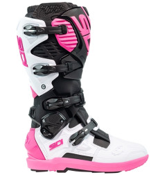 Botas SIDI Crossfire 3 SRS - Negro / Blanco / Rosa