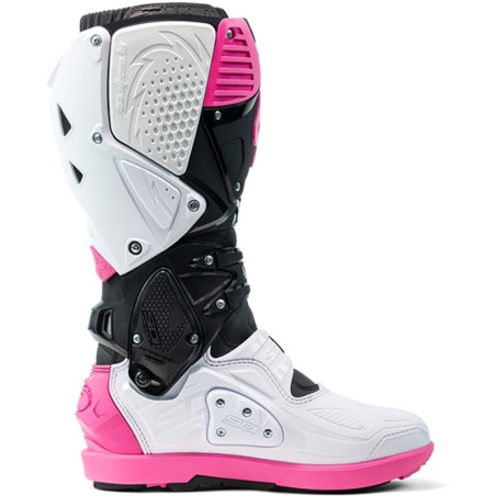 SIDI Crossfire 3 SRS Boots - Black / White / Pink