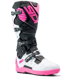 Bottes SIDI Crossfire 3 SRS - noir / blanc / rose