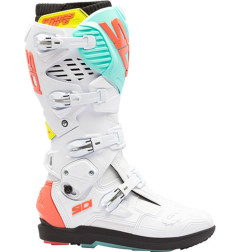 Botas SIDI Crossfire 3 SRS - blanco/Mint/Coral