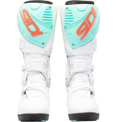 SIDI Crossfire 3 SRS Boots - White/Mint/Coral