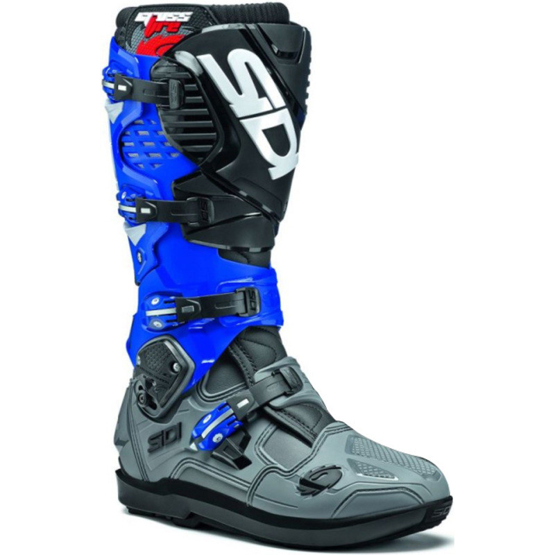 Botas SIDI Crossfire 3 SRS - gris/azul - número EU40