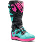 SIDI Crossfire 3 SRS Boots - Black / Mint / Pink