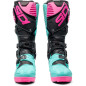 SIDI Crossfire 3 SRS Boots - Black / Mint / Pink