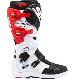 SIDI Crossfire 3 SRS Boots - Weiß/Schwarz/Rot
