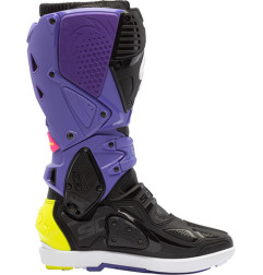 SIDI Crossfire 3 SRS Stiefel – Lila/Schwarz/Fluo Gelb