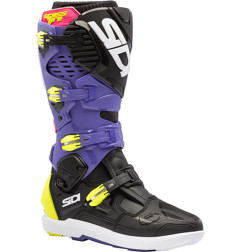 Bottes SIDI Crossfire 3 SRS - violet/noir/jaune fluo