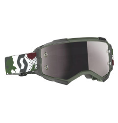 MASQUE SCOTT FURY CAMO EDITION VERT FONCE SILVER CHROME WORKS