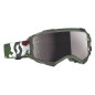 Goggle scott fury camo edition dark green silver chrome works