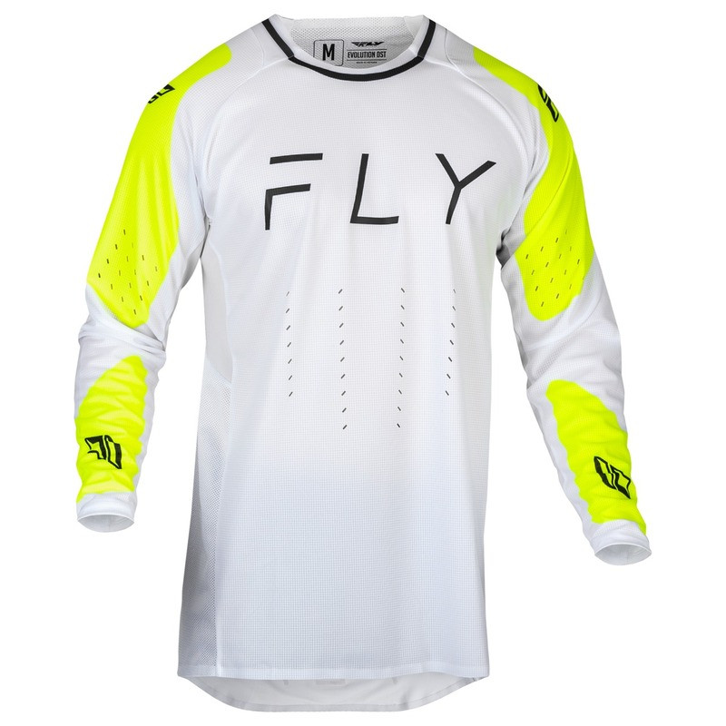FLY RACING Evolution DST Jersey - White/Hi-Vis - size S