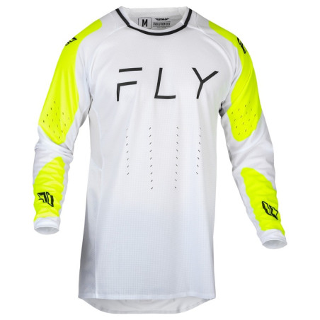 FLY RACING Evolution DST Jersey - White/Hi-Vis