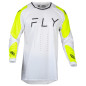 Camiseta FLY RACING Evolution DST - Blanco / Hi-Vis - talla S