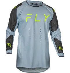 Maillot FLY RACING Evolution DST - Ice Grey/anthracite/vert fluo