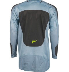 FLY RACING Evolution DST Jersey - Ice Grey/Charcoal/Neon Green