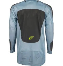 Maillot FLY RACING Evolution DST - Ice Grey/anthracite/vert fluo