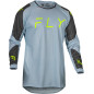 FLY RACING Evolution DST Jersey - Ice Grey/Charcoal/Neon Green
