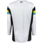FLY RACING Kinetic Prix Jersey - White/Black/Hi-Vis - size 2XL FLY RACING Kinetic Prix Jersey - White/Black/Hi-Vis - size 2XL