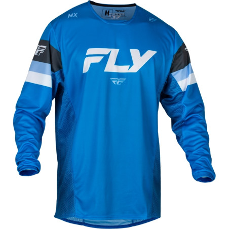 Camiseta FLY RACING Kinetic Prix - Bright Blue / Antracita / Blanco