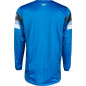 Camiseta FLY RACING Kinetic Prix - Bright Blue / Antracita / Blanco Camiseta FLY RACING Kinetic Prix - Bright Blue / Antracita / Blanco