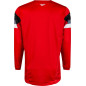 Maillot FLY RACING Kinetic Prix - rouge/gris/blanc - taille S Maillot FLY RACING Kinetic Prix - rouge/gris/blanc - taille S