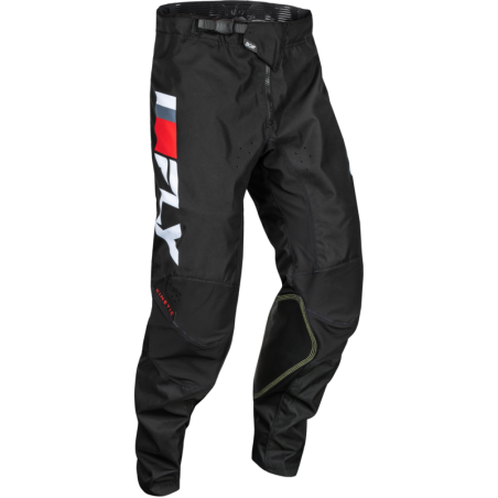 FLY RACING Kinetic Prix Pants - Red/Grey/White