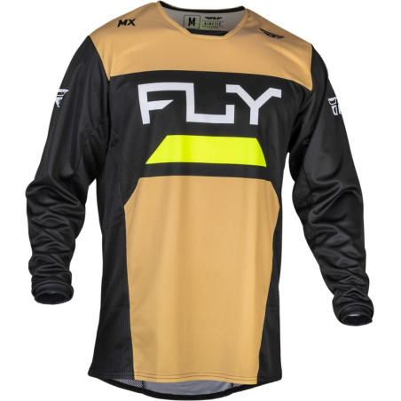 FLY RACING Kinetic Reload Jersey - Khaki/Schwarz/Hi-Vis