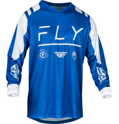 FLY RACING F-16 Jersey - True Blue/Weiss