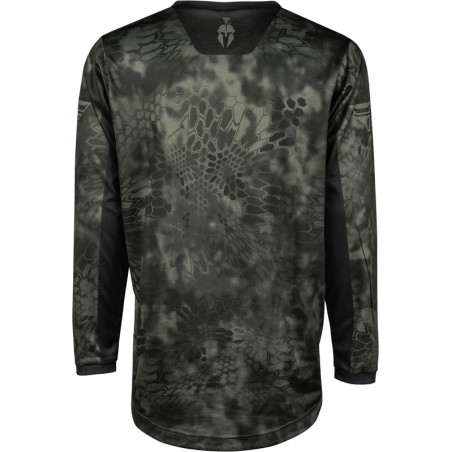 FLY RACING F-16 Kryptec Jersey - Moos Grey/Schwarz
