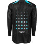 Maillot FLY RACING Evolution DST Strobe - noir/Electric Blue - taille M
