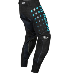 FLY RACING Evolution DST Strobe Pants - S.E. Strobe Black/Electric Blue