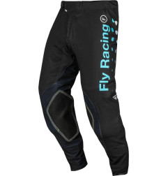 FLY RACING Evolution DST Strobe Pants - S.E. Strobe Black/Electric Blue