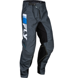 FLY RACING Kinetic Prix Youth Pants - Grey/Charcoal/White