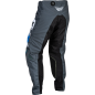 FLY RACING Kinetic Prix Youth Pants - Grey/Charcoal/White - size 22