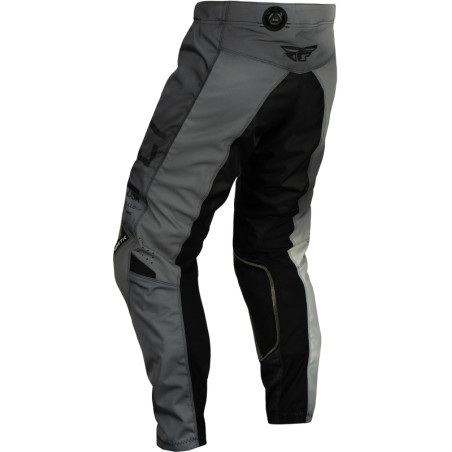 FLY RACING Kinetic Prodigy Youth Pants - Black/Light Grey