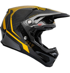 Casco FLY RACING Formula Carbon Tracer - Oro / Negro