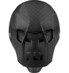 FLY RACING Formula Carbon Solid Helm - Mattschwarz Carbon